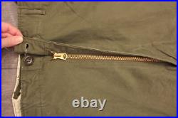 Vtg Men's 50s Korean War US Army M-51 Cargo Field Pants Sz XL Reg 1950s Sateen
