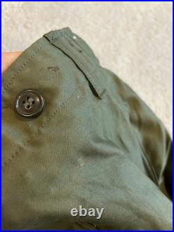 Vtg NOS Korean War US Army M51 Cargo Field Pants Sz XL Regular 50s #2