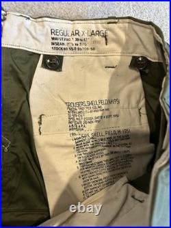 Vtg NOS Korean War US Army M51 Cargo Field Pants Sz XL Regular 50s #2