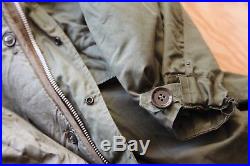 Vtg NOS M51 Fishtail Parka Jacket Korean War Coat Wool Liner Mod 50s US Army