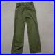 Vtg OG 107 Pants Mens 28x32 Green 13 Star US Military Baker Pants Korean War