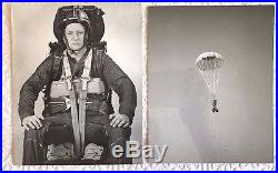 Vtg Original Korean War Era Naval Test Photographs Parachute Unit Rare Military
