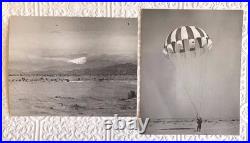 Vtg Original Korean War Era Naval Test Photographs Parachute Unit Rare Military