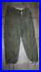 Vtg U. S. Army Military Korean War Era Jungle Combat Pants O. D. M-1951 Sz. 35x34