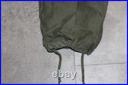 Vtg U. S. Army Military Korean War Era Jungle Combat Pants O. D. M-1951 Sz. 35x34