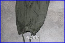 Vtg U. S. Army Military Korean War Era Jungle Combat Pants O. D. M-1951 Sz. 35x34