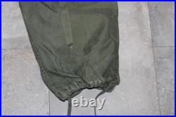 Vtg U. S. Army Military Korean War Era Jungle Combat Pants O. D. M-1951 Sz. 35x34