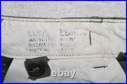 Vtg U. S. Army Military Korean War Era Jungle Combat Pants O. D. M-1951 Sz. 35x34