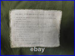 Vtg US Air Force-Army M-1951 Korean War Field Jacket OG 107, Hood M-1943