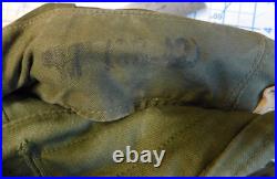 Vtg US Air Force-Army M-1951 Korean War Field Jacket OG 107, Hood M-1943