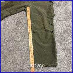 Vtg US Army Pants Regular Long Fulton Trouser Shell Field M1951 50s Korean War