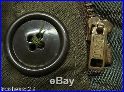 Vtg WW2 or Korean War Alpaca Line B-9 Field Parka Coat Excellent Cond Super Rare
