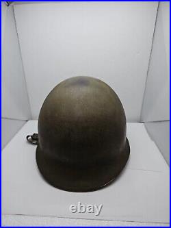 WESTINGHOUSE KOREAN WAR M1 HELMET LINER and KOREAN War Steel Combat Helmet