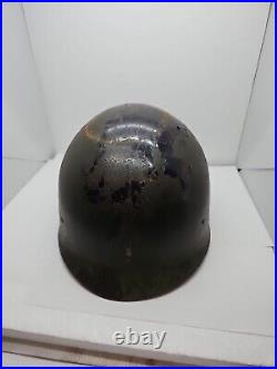 WESTINGHOUSE KOREAN WAR M1 HELMET LINER and KOREAN War Steel Combat Helmet