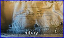 WOW! Korean War US Military Backpack for 28' Parachute With Harness Jun 1952