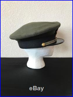 WW II Korean War U. S. Navy Naval Officer Aviator Hat Cap Air Corp Green 7 1/8