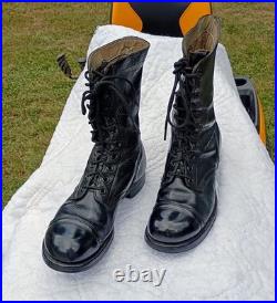 WW11 Korean War Military Combat Boots Mens 9R MA BF Goodrich souls 1951