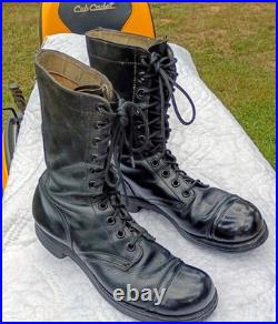 WW11 Korean War Military Combat Boots Mens 9R MA BF Goodrich souls 1951