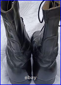 WW11 Korean War Military Combat Boots Mens 9R MA BF Goodrich souls 1951