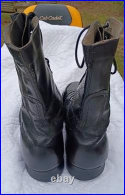 WW11 Korean War Military Combat Boots Mens 9R MA BF Goodrich souls 1951