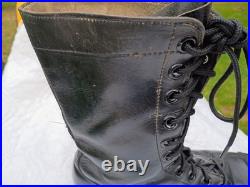 WW11 Korean War Military Combat Boots Mens 9R MA BF Goodrich souls 1951