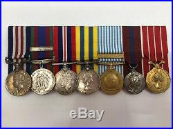 WW2 Canadian Korean War Medal Group Military Medal R22E SE800061 Sgt A Beaudin