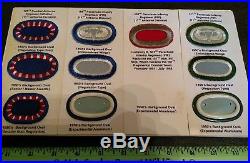 WW2/ Korean War 11th Airborne Ovals Patches Badges Jump Wings Paratrooper