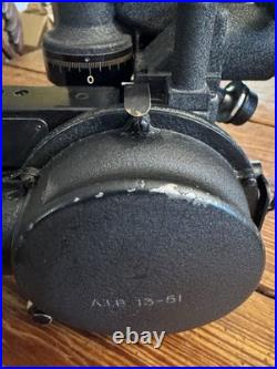 WW2 Korean War Bendix Aviation Aviator Bubble Sextant AN5851-1 and Bakelite Box