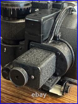 WW2 Korean War Bendix Aviation Aviator Bubble Sextant AN5851-1 and Bakelite Box