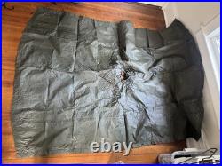 WW2 Korean War Era US Army Poncho Tent USGI Good Condition