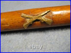 WW2 Korean War Era US Army USGI Trench Art Theater Made 23 Wooden Swagger Stick