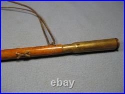 WW2 Korean War Era US Army USGI Trench Art Theater Made 23 Wooden Swagger Stick
