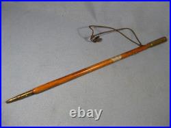 WW2 Korean War Era US Army USGI Trench Art Theater Made 23 Wooden Swagger Stick