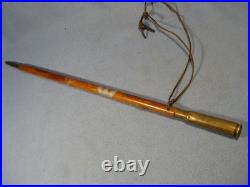 WW2 Korean War Era US Army USGI Trench Art Theater Made 23 Wooden Swagger Stick