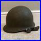 WW2/Korean War Era US M1 Helmet Shell + Liner McCord M-163A with Decals