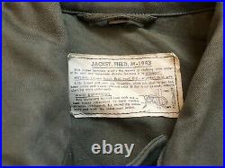 WW2/ Korean War Original U. S. M43 Jacket Coat