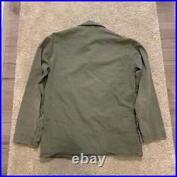 WW2-Korean War P47 USMC HBT Shirt, NAMED size 34