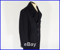WW2 / Korean War Period British Royal Navy Petty Officers Greatcoat