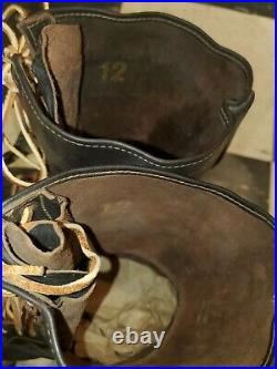 WW2 Korean War US Army Military Shoe Pacs Boots Size 12W NOS