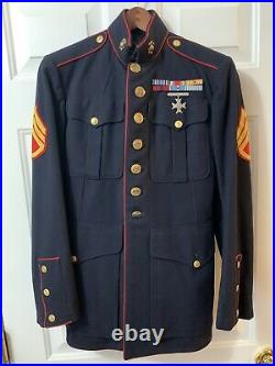 WW2 / Korean War USMC Dress Blues uniform
