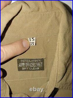 WWII Korean War Officers Uniform Jacket hat pins insignia rank Lieutenant bar