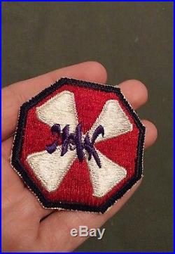 WWII Korean war US Army 8th army occupation made patch