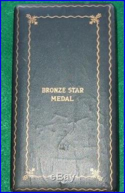 WWII US Army NAMED & ENGRAVED Bronze Star Medal PTO & Korean War Vet Photo