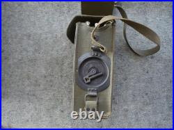 WWII US Army Signal Corps EE-8 Field Phone, M1, 1911, M38 Willys Jeep, Korean War