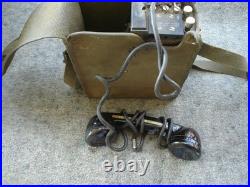 WWII US Army Signal Corps EE-8 Field Phone, M1, 1911, M38 Willys Jeep, Korean War
