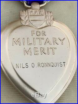 WWII WW2 Korean War Named Medal For 1st Cavalry SGT KIA & still MIA Since 1950