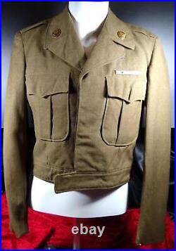 World War 2 US Army Uniform 127th Airborne Engineer Battalion/ US 127 Lapel Pi