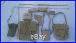Ww2 Korean War British P37 Equipment Web Gear Pouches Packs Belts Straps Canteen