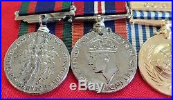 Ww2 & Korean War Canadian Group Of 4 Medals To Mayer
