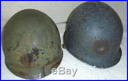 Ww2 Korean War M1 Combat Helmet With Liner Dated 1950's